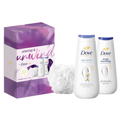 Dove Unwind Bodywash Collection Gift Set