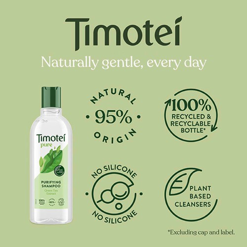 Timotei Pure Purifying Shampoo Green Tea Extract