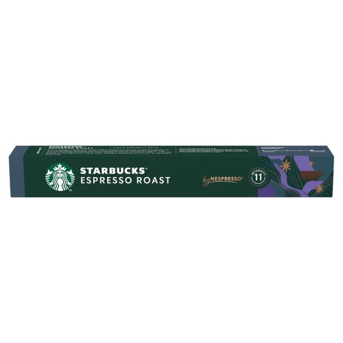 Starbucks by Nespresso Dark Espresso Roast Coffee Capsules x10