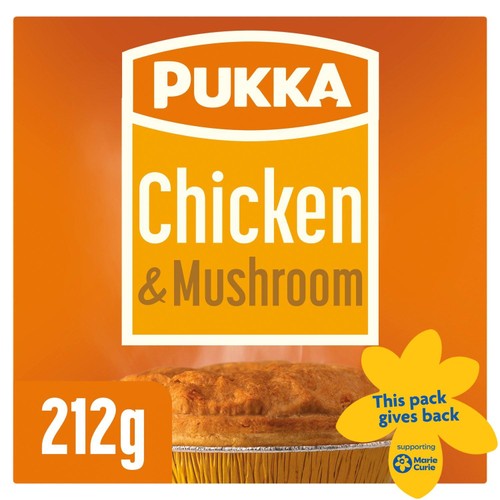 Pukka Chicken & Mushroom Pie 