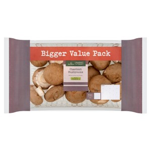 Morrisons Family Pack Chestnut Mushrooms 570g