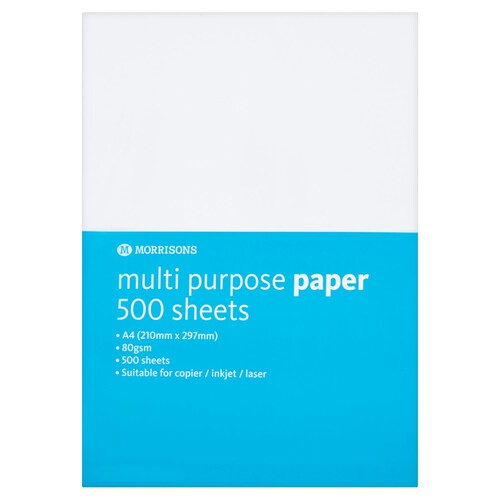 Morrisons A4 Multi Purpose Paper 