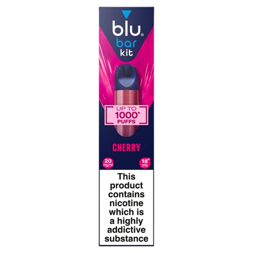 Blu Bar Pod Kit Cherry 20mg - Morrisons Online Groceries & Offers Blu Bar Pod Kit Cherry 20mg - Morrisons Online Groceries & Offers