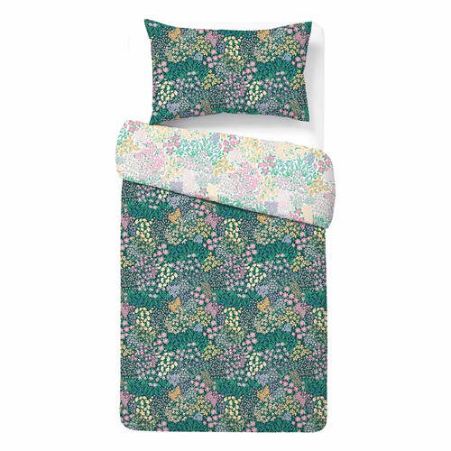 Nutmeg Home Easy Care Country Garden Duvet Set Single1