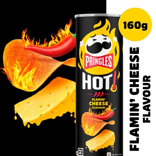 Pringles Hot Flamin Cheese 