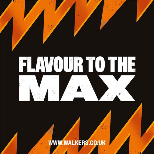 Walkers Max Punchy Paprika Multipack Crisps 