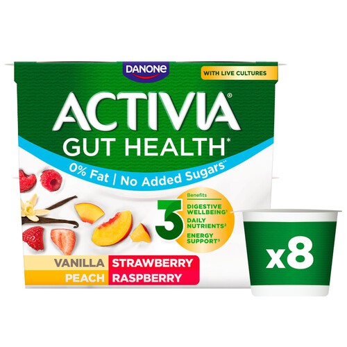 Activia Strawberry Yellow Fruit Yogurt