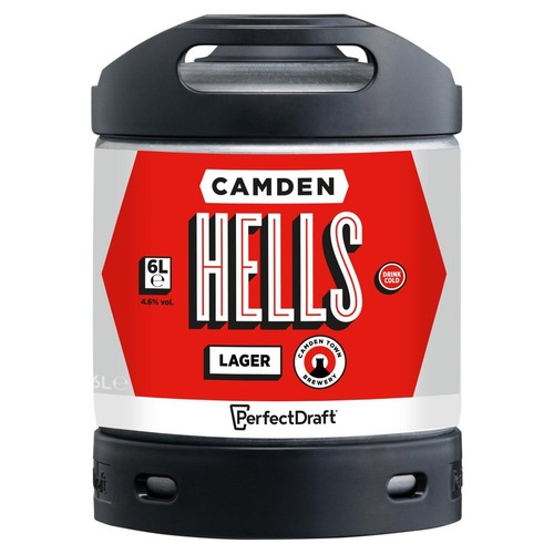 PerfectDraft Camden Hells Lager Keg 6 Litre