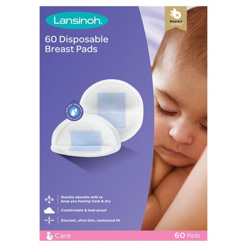 Lansinoh 60 Disposable Breast Pads