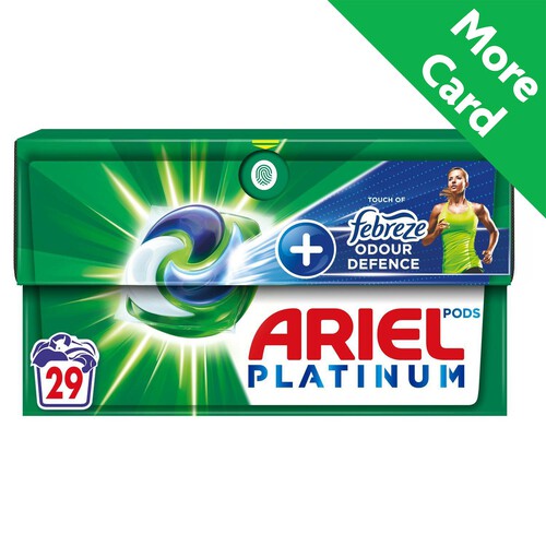 Ariel Platinum + Febreze Odour Defence Washing Capsules