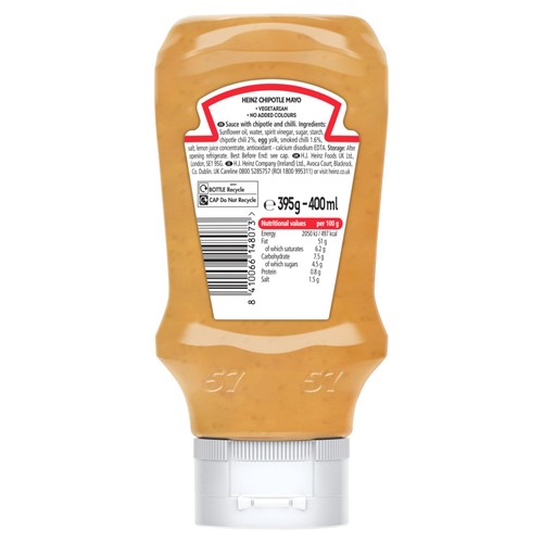Heinz Smoky Chipotle Mayo 400ml