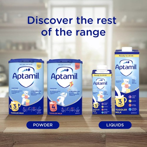 Aptamil 3 Toddler Baby Milk Formula Liquid Ready to Feed 1-3 Years   200ml