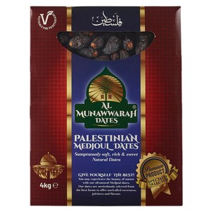Al Munawwarah Palestinian Medjoul Dates 4kg