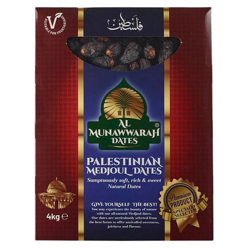 Al Munawwarah Palestinian Medjoul Dates 4kg