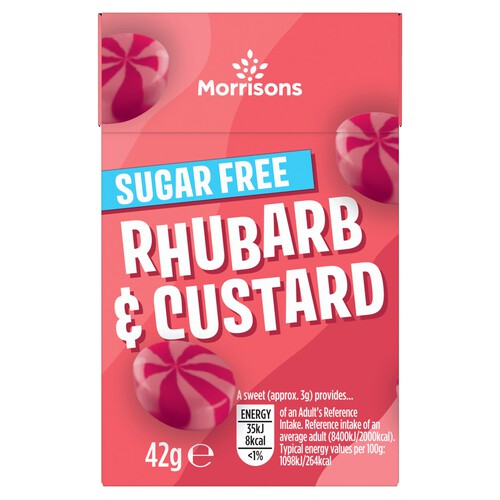 Morrisons Sugar Free Rhubarb & Custard