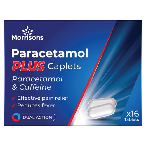 Morrisons Paracetamol Plus Caplets