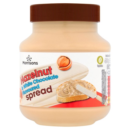 Morrisons White Chocolate & Hazelnut Spread 