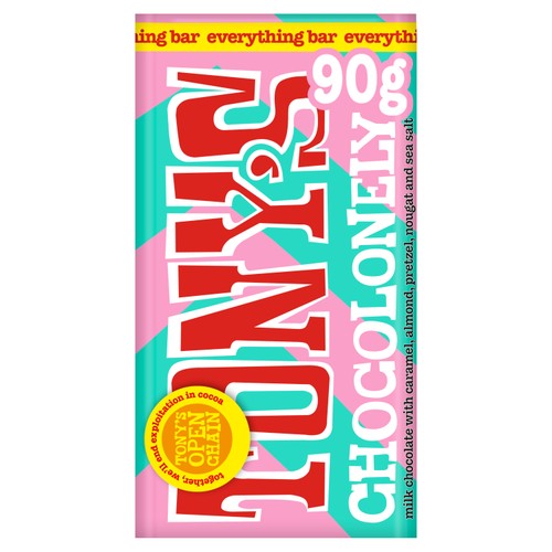 Tony's Chocolonely Milk Everything Bar 