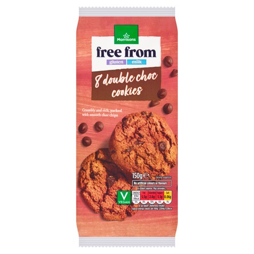 Morrisons double chocolate cookies