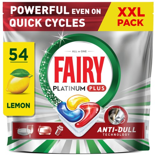 Fairy Platinum Plus Dishwasher Tablets Lemon