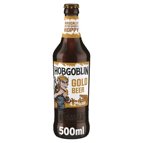 Hobgoblin Gold Ale Beer Bottle