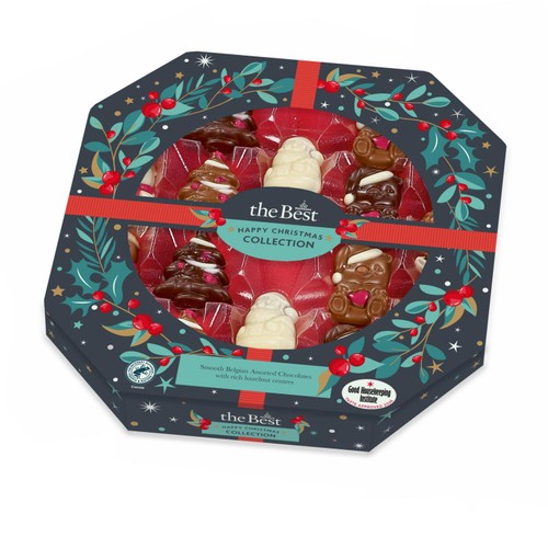 Morrisons The Best Happy Christmas Collection Assorted Chocolates  195g