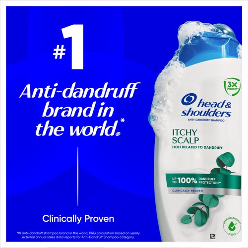 Head and Shoulders Anti Dandruff Shampoo Itchy Scalp