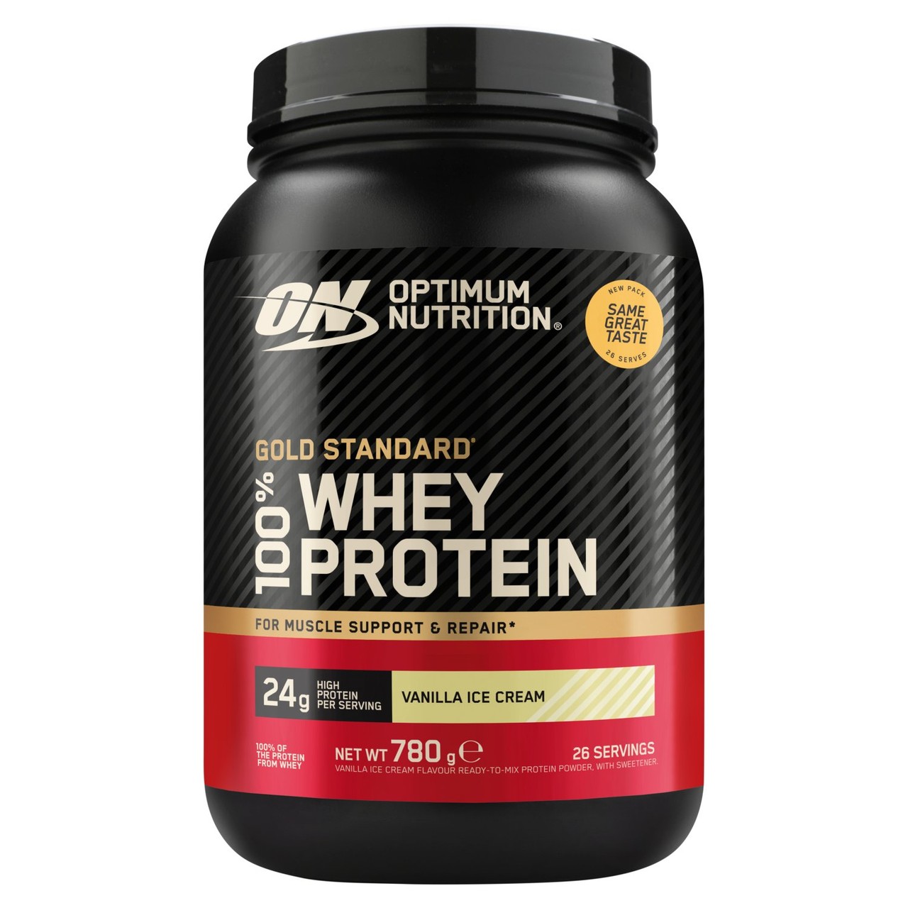 Optimum Nutrition Gold Standard Whey Vanilla Ice Cream 780G