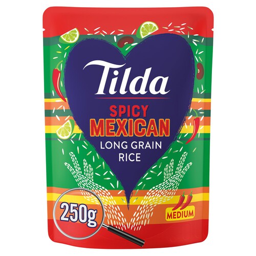 Tilda Microwave Spicy Mexican Basmati Rice