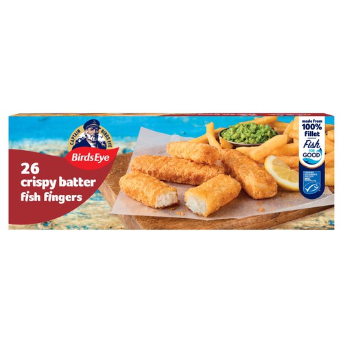 Birds Eye 26 Battered Fish Fingers