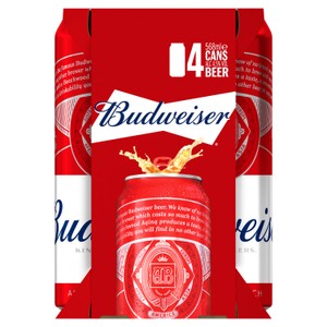 Budweiser Cans 4x568ml product image