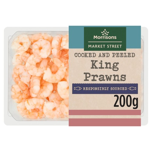Morrisons cooked jumbo king prawns