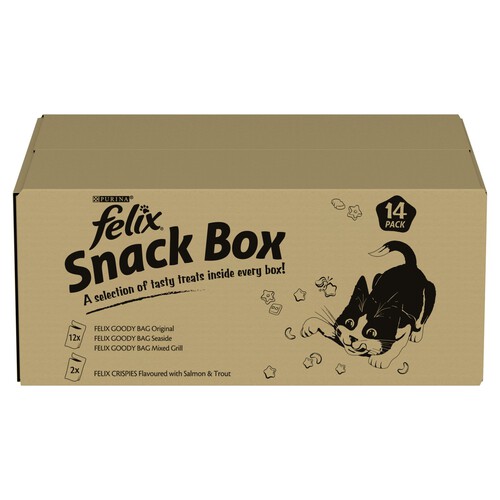 Felix Mixed Snack Box Adult Cat Treats