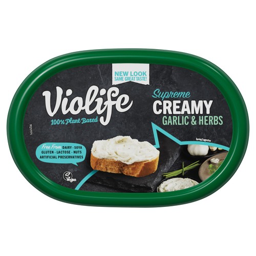 Violife Creamy Garlic And Herb  150g