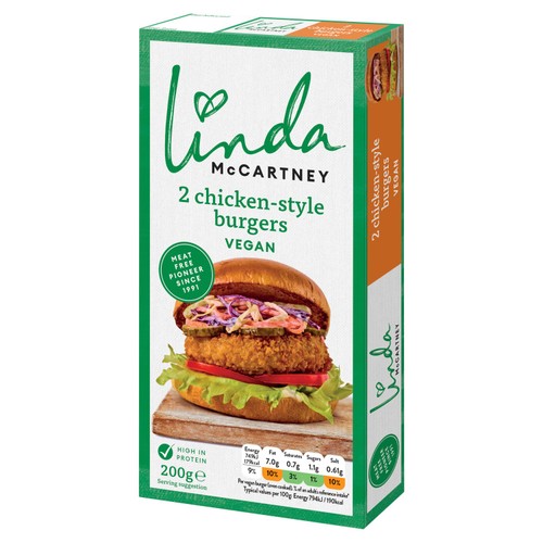 Linda McCartney's Chicken Style Burgers