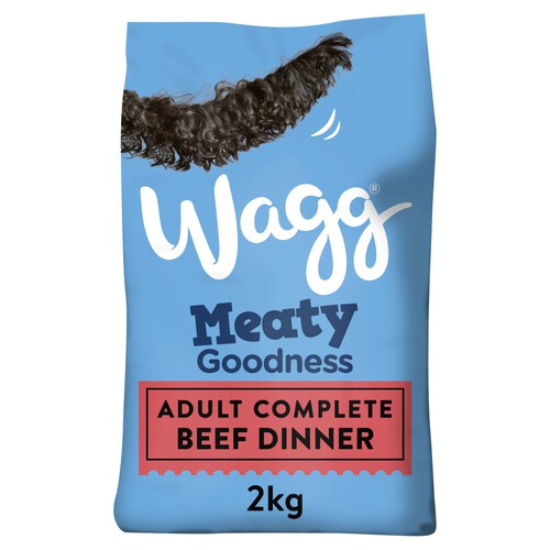 Wagg Meaty Goodness Complete Rich in Beef & Veg Dry Adult Dog Food