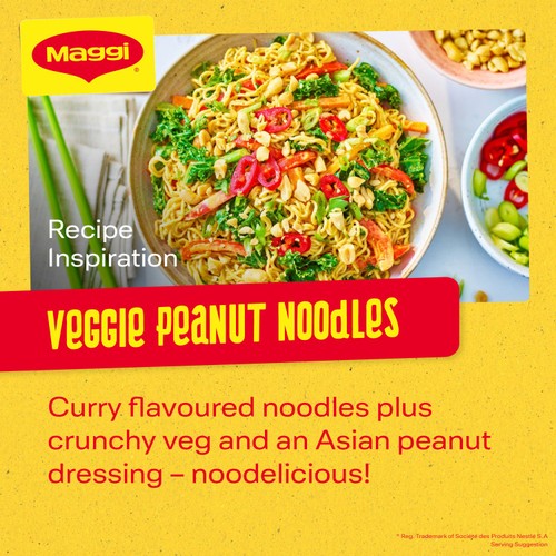 Maggi Curry Flavour Instant Noodles Multipack 5 x 79g