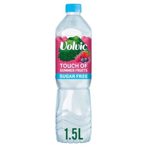 Volvic Touch of Fruit Sugar Free Summer Fruits Natural Flavoured Water