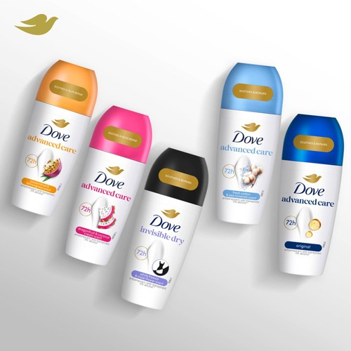 Dove Advanced Dragonfruit and Coconut Roll On Antiperspirant 50ml