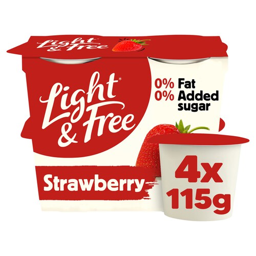 Light & Free Strawberry Yogurt