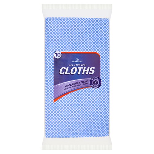 Morrisons All Purpose Cloths 