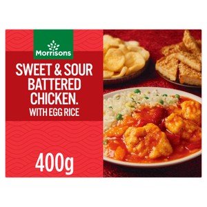 Morrisons Sweet & Sour Chicken With Egg Fried Rice