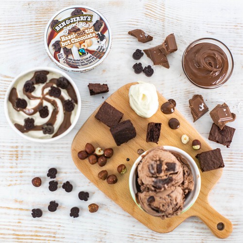 Ben & Jerry's Sundae Hazel-Nuttin' But Chocolate Ice Cream Tub