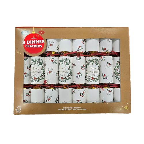 Morrisons Robin Dinner Crackers 