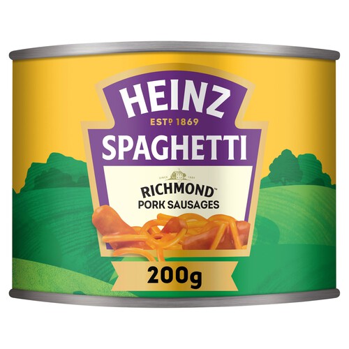 Heinz Spaghetti & Sausages 