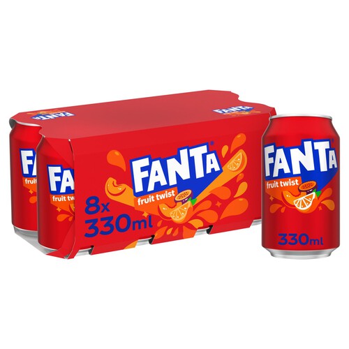 Fanta Fruit Twist Cans