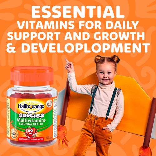 Haliborange Multivitamin  Softies 60's Strawberry