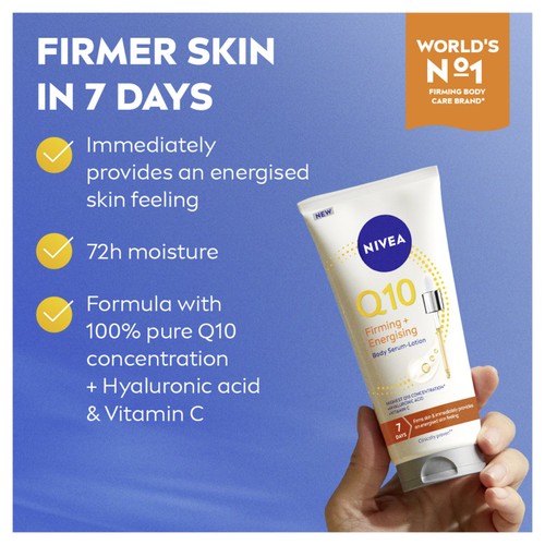 NIVEA Q10 Firming+ Energising Body Serum-Lotion 200ml