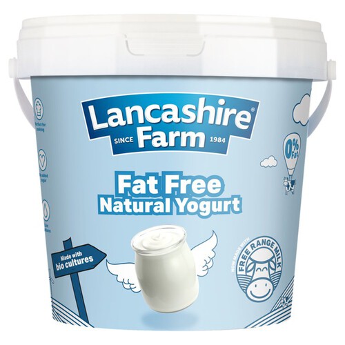 Lancashire Farm Fat Free Natural Yogurt