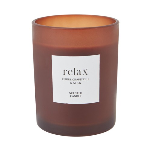Home Style Wellbeing Scented Small Candle Relax